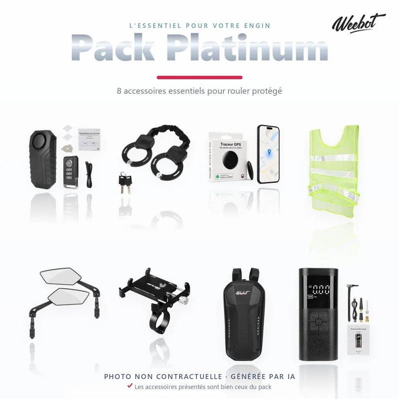 Pack Platinum - Accessoires
