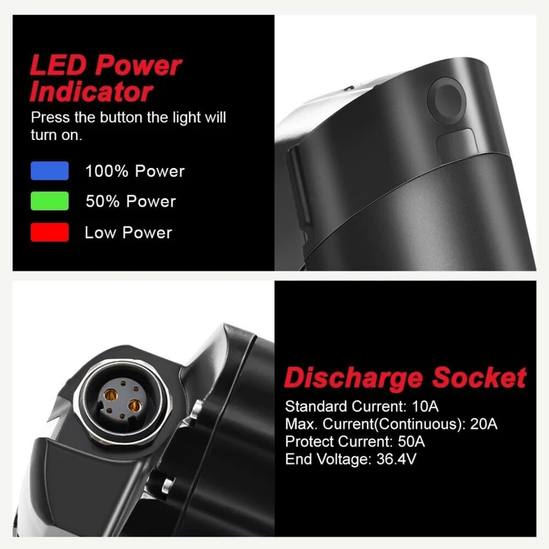 48V 14Ah Battery for Aventon 500.2 500.3 500.3 Step-Through Ebike