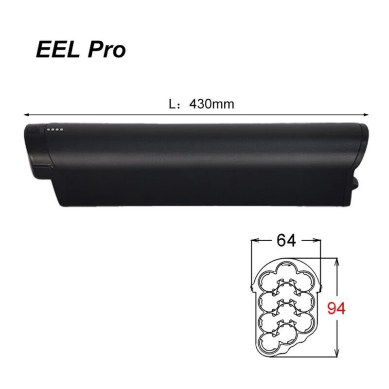 48V 14Ah Battery for Reention EEL Pro Ride1up Logo Aspire Core Ebike