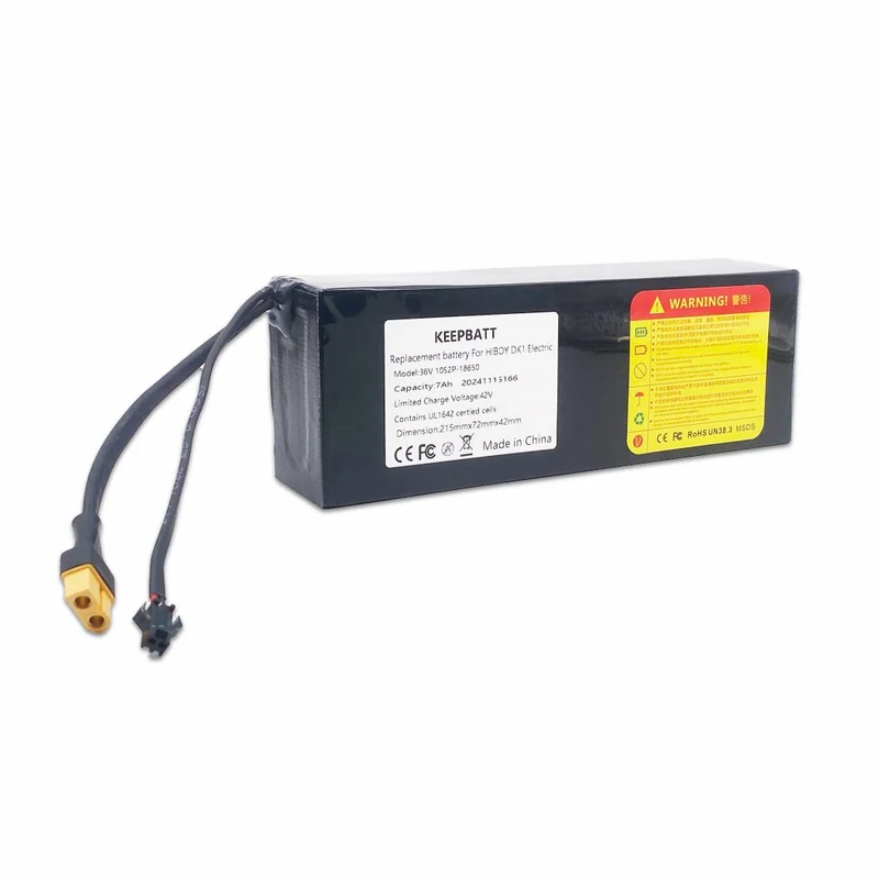 KEEPBATT 36V 7Ah Replacement Battery for Hiboy DK1 Electric Dirt Bike