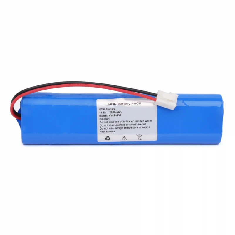 14.8V 2600mAh Patient Monitor Battery for Biocare ECG-1215 ECG-1210 ECG-1260 HYLB-952 ECG