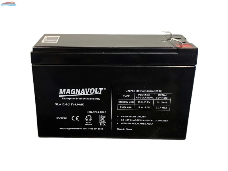 Magnavolt 12V/9AH Sealed Lead Acid Battery