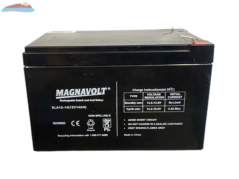Magnavolt 12V/14AH Sealed Lead Acid Battery