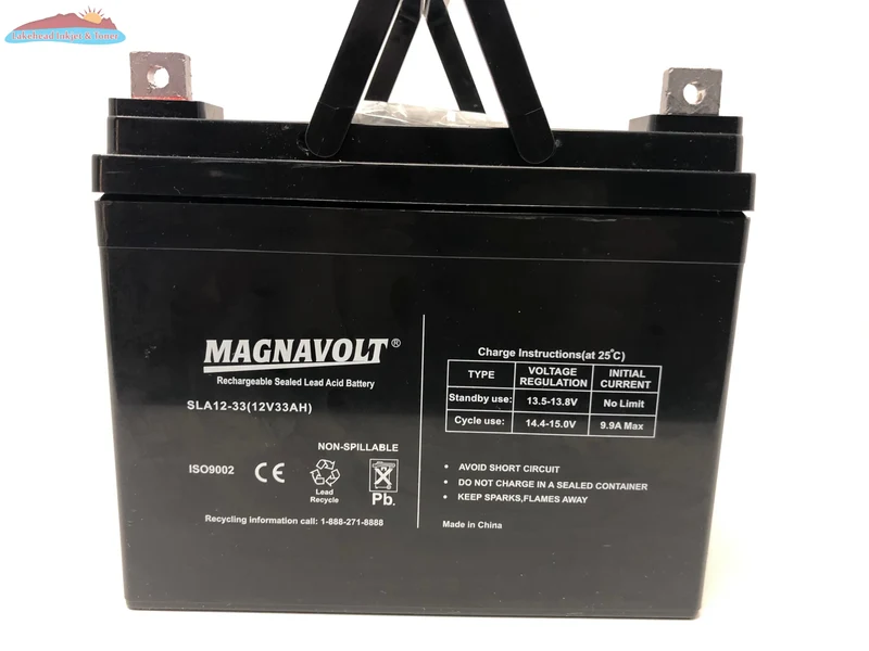 Magnavolt 12V/33AH Sealed Lead Acid Battery