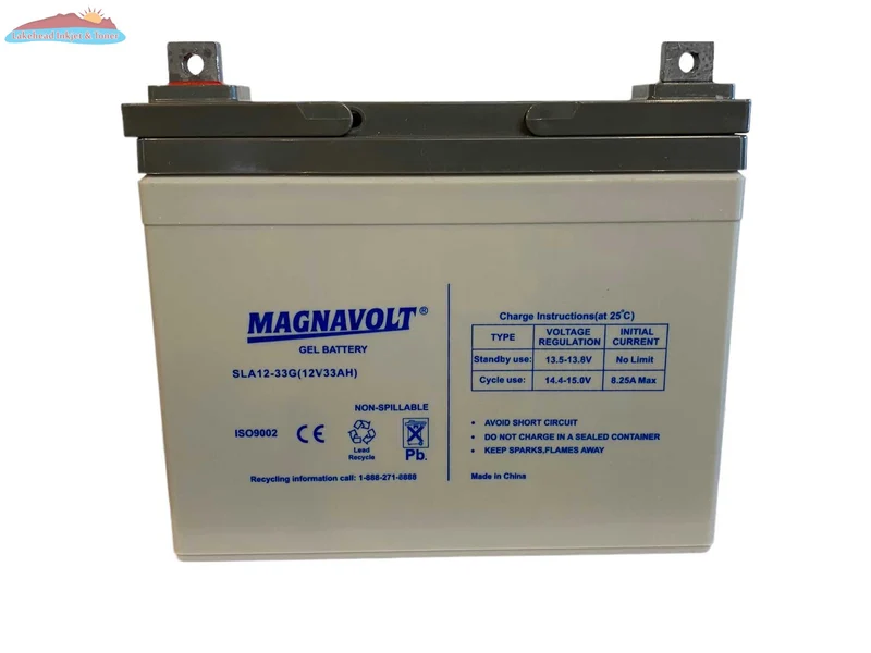 Magnavolt 12V/33AH Gel Battery
