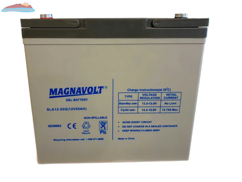 Magnavolt 12V/55AH Gel/AGM Hybrid Battery