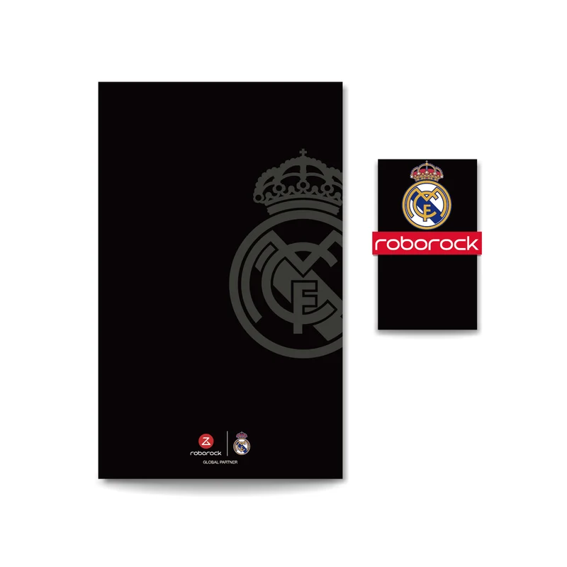 Roborock X Real Madrid : Serviette de sport - Noire