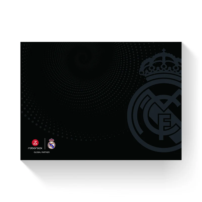 Roborock X Real Madrid : Coffret cadeau (carnet, sac en toile, stylo, support de téléphone)
