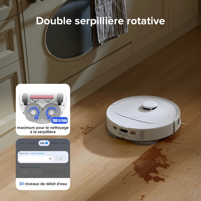 [Reconditionné] Roborock Qrevo S robot aspirateur laveur avec station multifonction