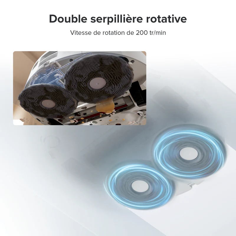 [Reconditionné] Roborock Qrevo Pro robot aspirateur laveur avec station multifonction 2.0