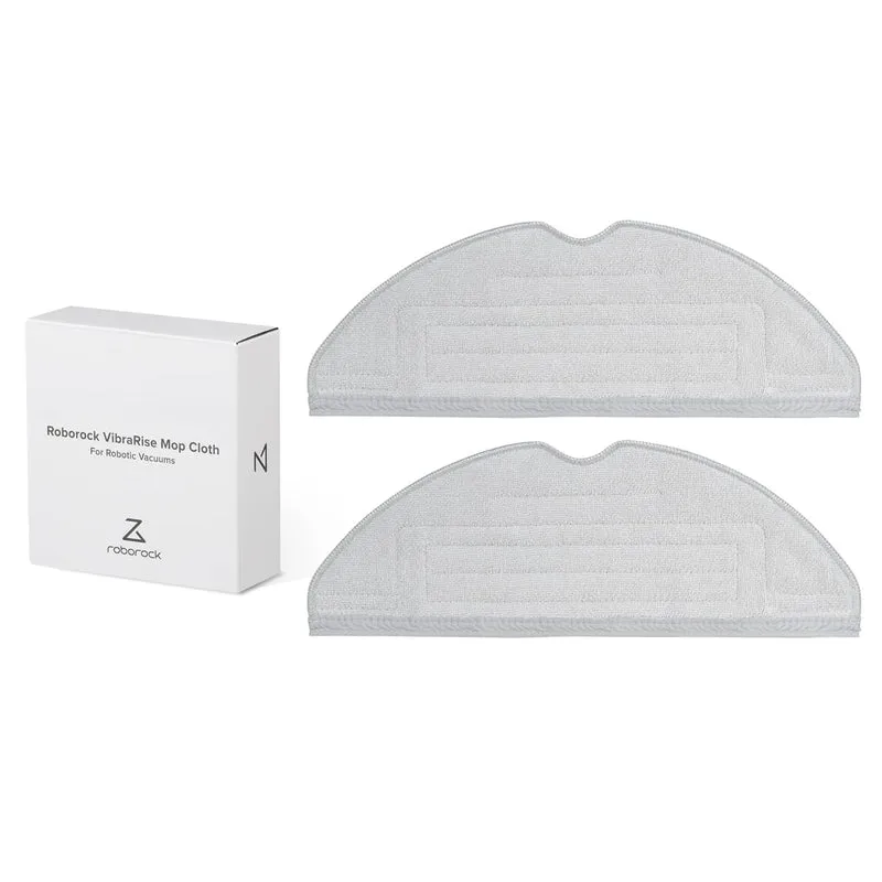 Roborock programme de points Lingettes de lavage VibraRise pour aspirateurs robots S8 / S8+ / S8 Pro Ultra / S7 / S7 MaxV / S7 MaxV Ultra / S7 Max Ultra / S7 Pro Ultra, lot de 2 pièces