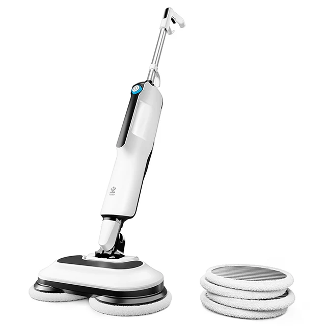 Avalla T-30 Automatic Steam Mop & Floor Scrubber with Dual Rotating Mop Pads - for Hard Floors