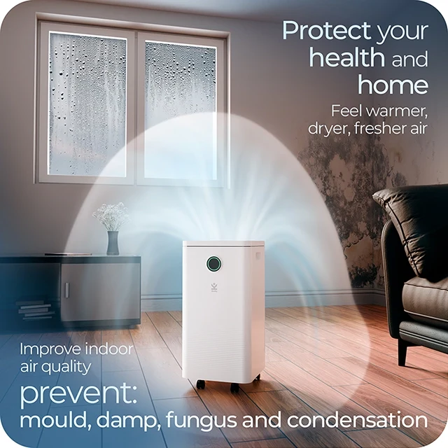 (New) Avalla X-95 smart small low energy dehumidifier - 10l