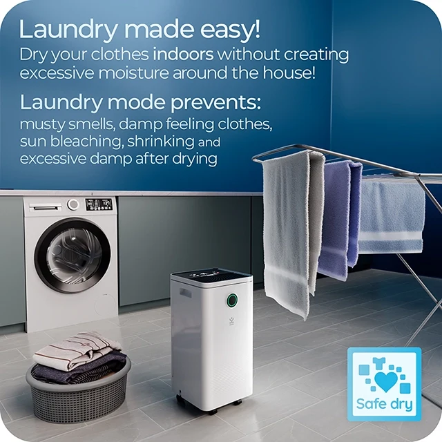 (New) Avalla X-95 smart small low energy dehumidifier - 10l