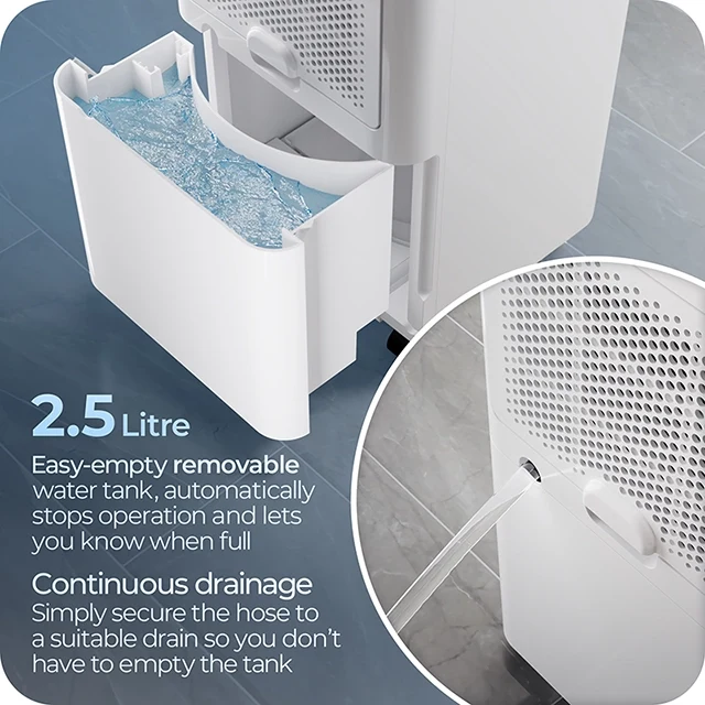 (New) Avalla X-95 smart small low energy dehumidifier - 10l