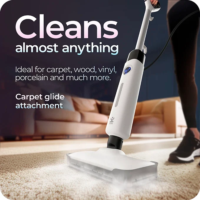 Refurbished Avalla T-20 high pressure steam mop - white