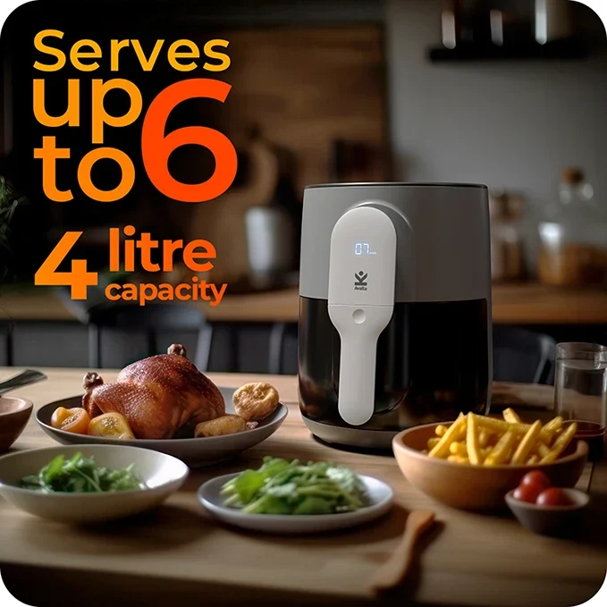 Refurbished Avalla A-175 digital 8-in-1 air fryer - 4l