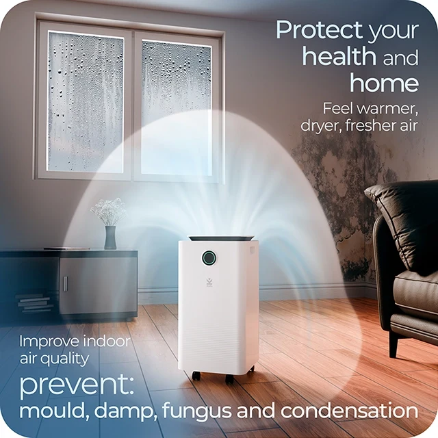 Refurbished Avalla X-125 smart low energy dehumidifier - 12l