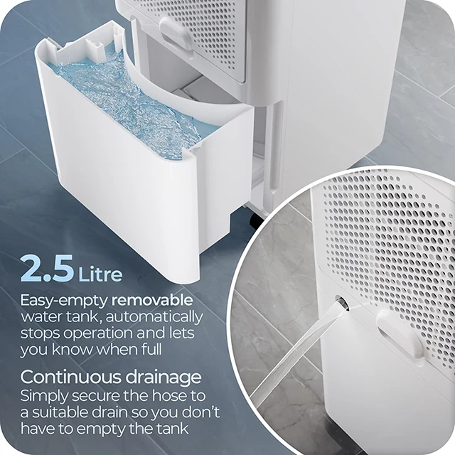 Refurbished Avalla X-125 smart low energy dehumidifier - 12l