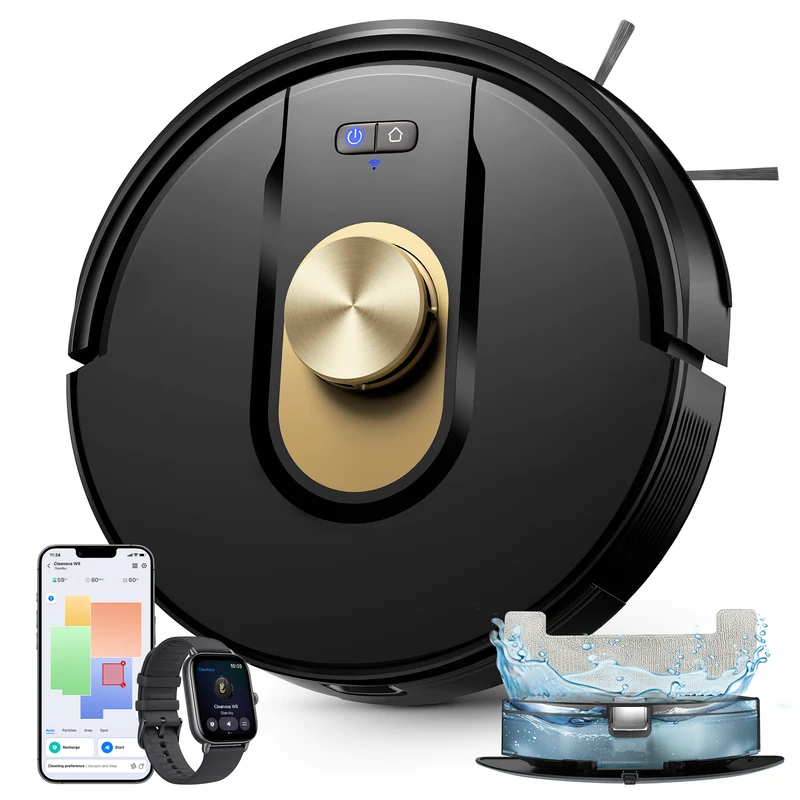 Vactidy & Vexilar | Cleanova W9 Robot Aspirateur