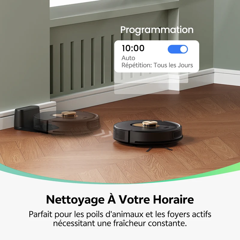 Vactidy & Vexilar | Cleanova W9 Robot Aspirateur