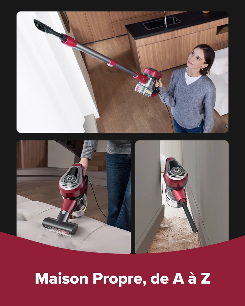 Vactidy & Vexilar | Blitz C8 Aspirateur Balai avec Fil