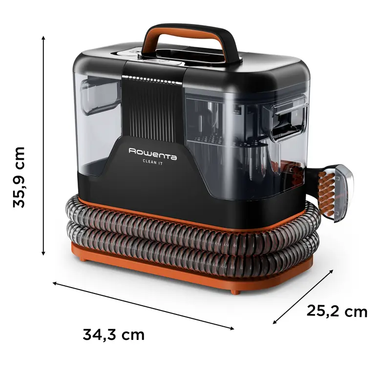 Rowenta Shampouineuse Détacheur Clean It 400W