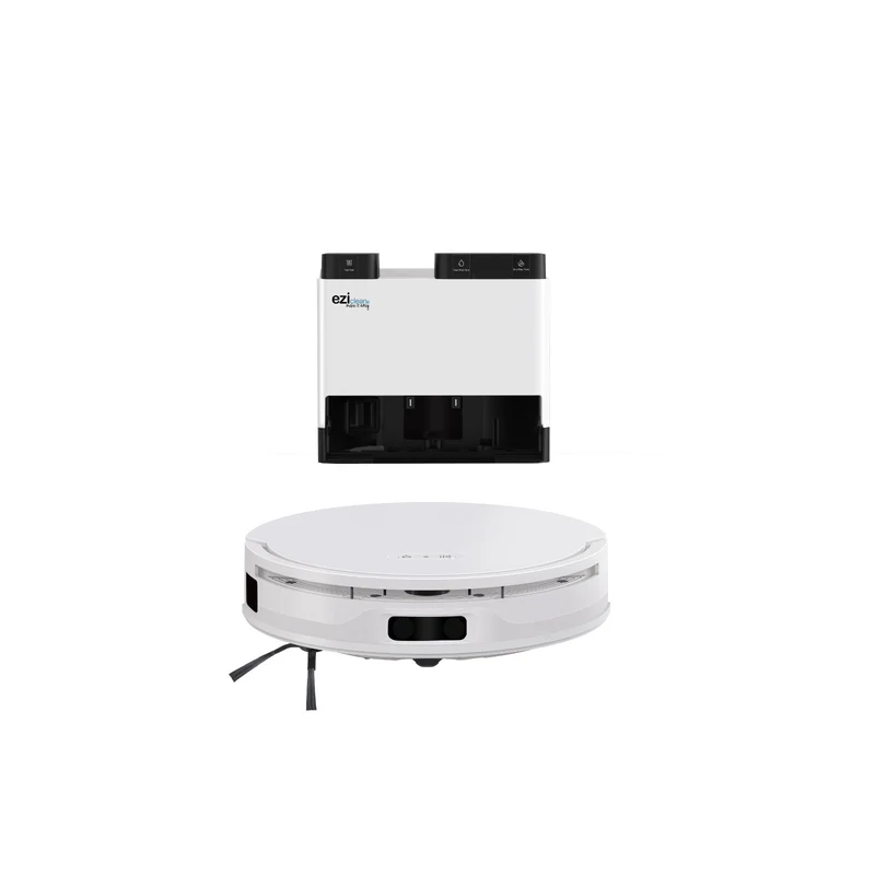 Eziclean Robot aspirateur laveur avec base aspirante All In One Z12 Ultra (AllInOneZ12Ultra)