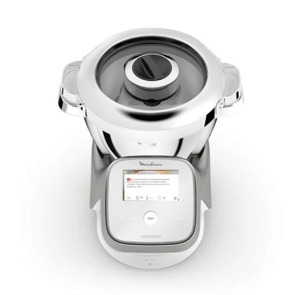 Moulinex Robot cuiseur i-Companion Touch XL avec balance connectée (HF938E00)