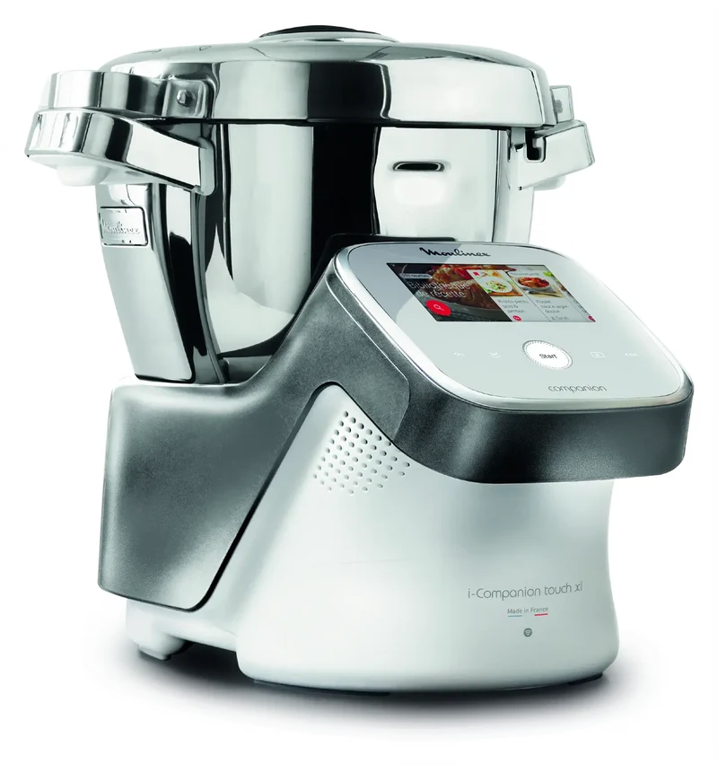 Moulinex Robot cuiseur i-Companion Touch XL avec balance connectée (HF938E00)