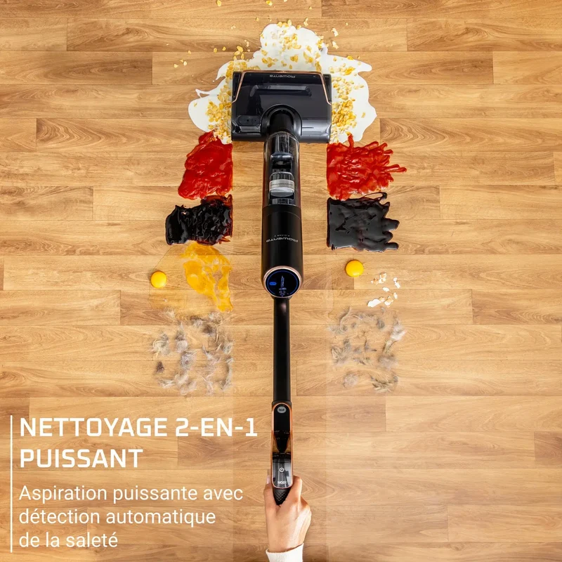 Rowenta Aspirateur lavant X-Clean 7