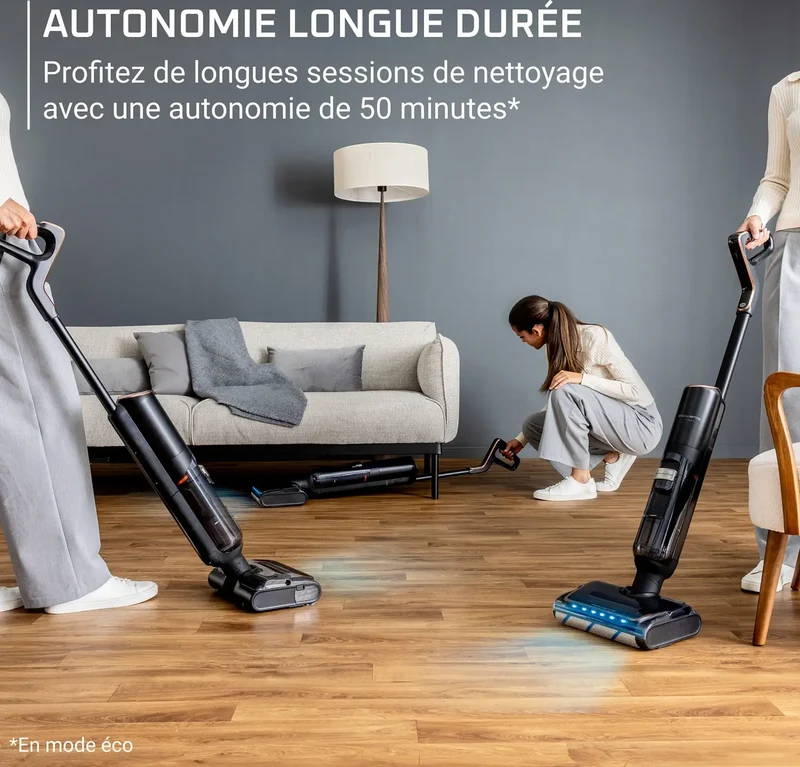Rowenta Aspirateur lavant X-Clean 7