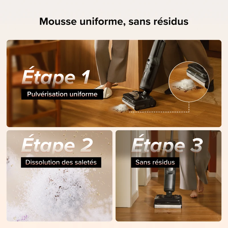 Roborock Solution Nettoyante Moussante 480 ml pour F25 ACE Pro