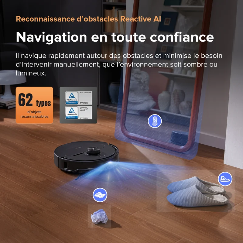 Roborock Qrevo Master Set robot aspirateur laveur avec station multifonction 3.0