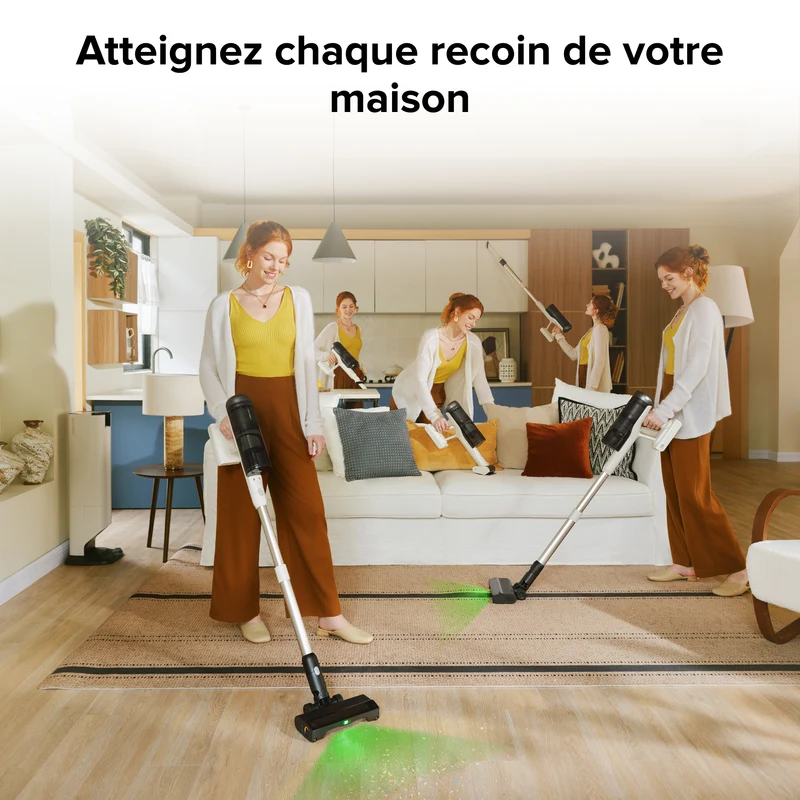 Batterie lithium-ion Roborock 6 cellules 2500 mAh pour H60 Hub / H60 – Haute capacité pour une autonomie prolongée, compatible avec les aspirateurs balais sans fil