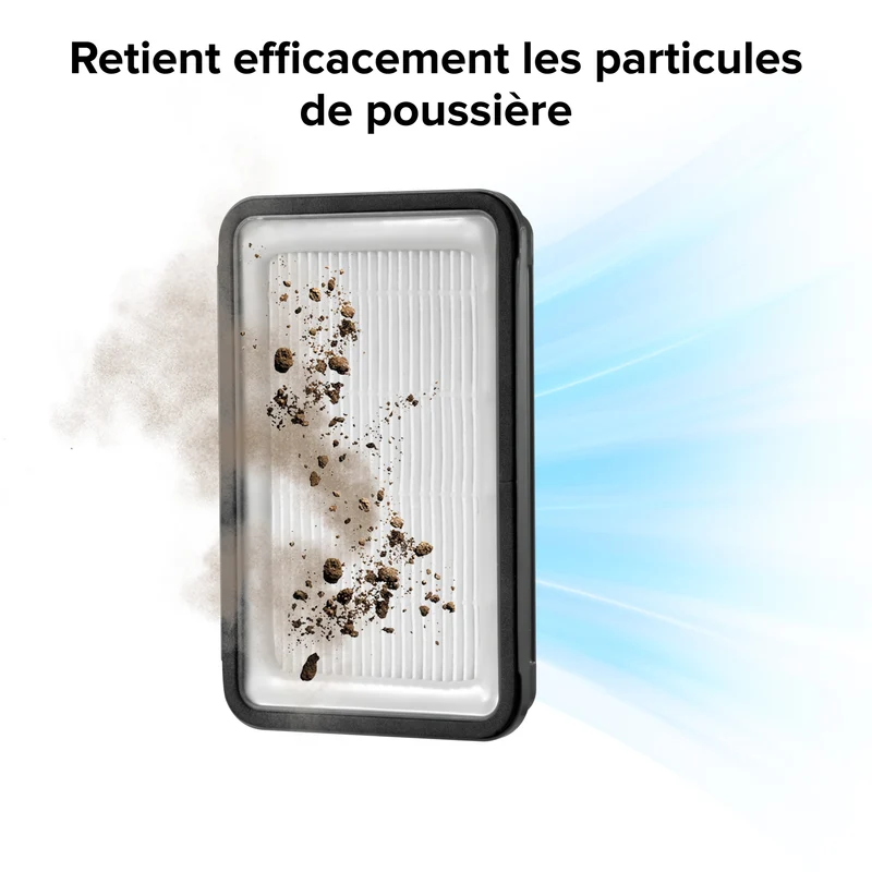 Filtre lavable d’origine Roborock pour aspirateurs balais H60 Hub Ultra et H60 Hub Pro