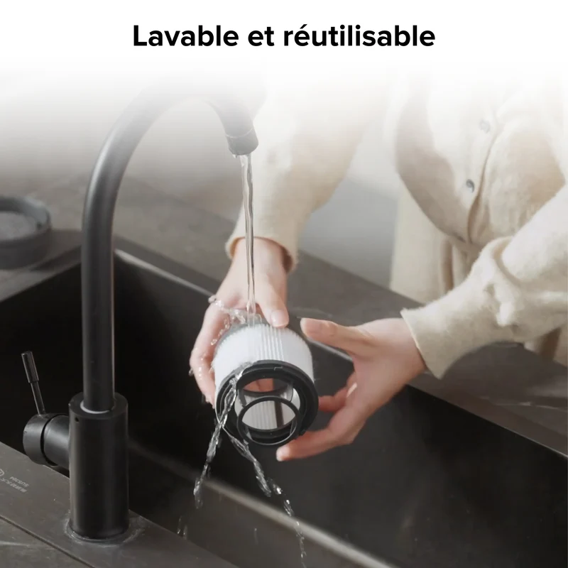 Filtre lavable d’origine Roborock pour aspirateurs balais de la série H60 et H60 Hub