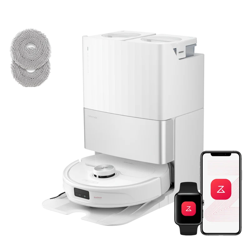 Roborock Qrevo Master Set robot aspirateur laveur avec station multifonction 3.0