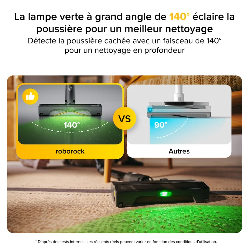 Roborock H60 Ultra aspirateur balai sans fil 3 en 1
