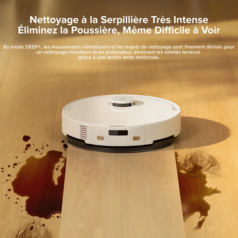 Roborock Q10 X5 robot aspirateur laveur avec HyperForce de 10 000 Pa