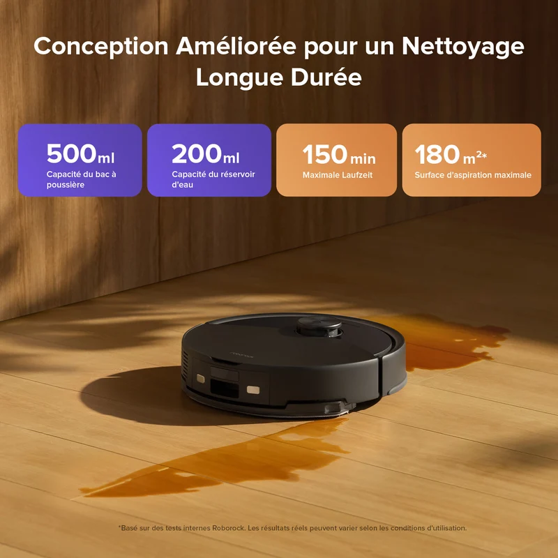 Roborock Q10 S5 robot aspirateur laveur de VibraRise 2.0 avec aspiration de 10 000 Pa