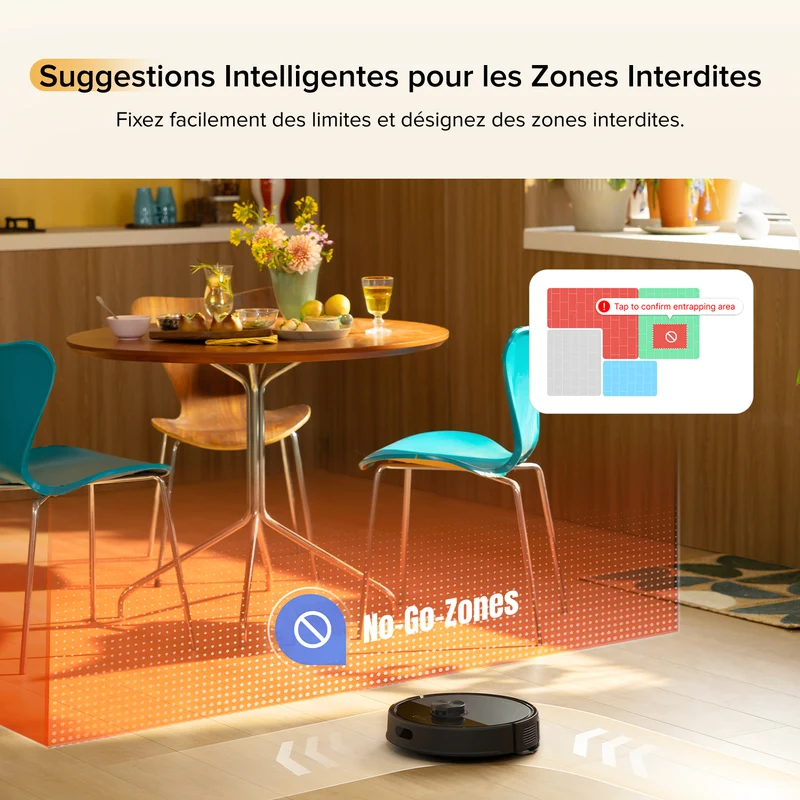 Roborock Q7 M5 ( Q7 Max amélioré ) robot aspirateur avec aspiration de 10 000 Pa