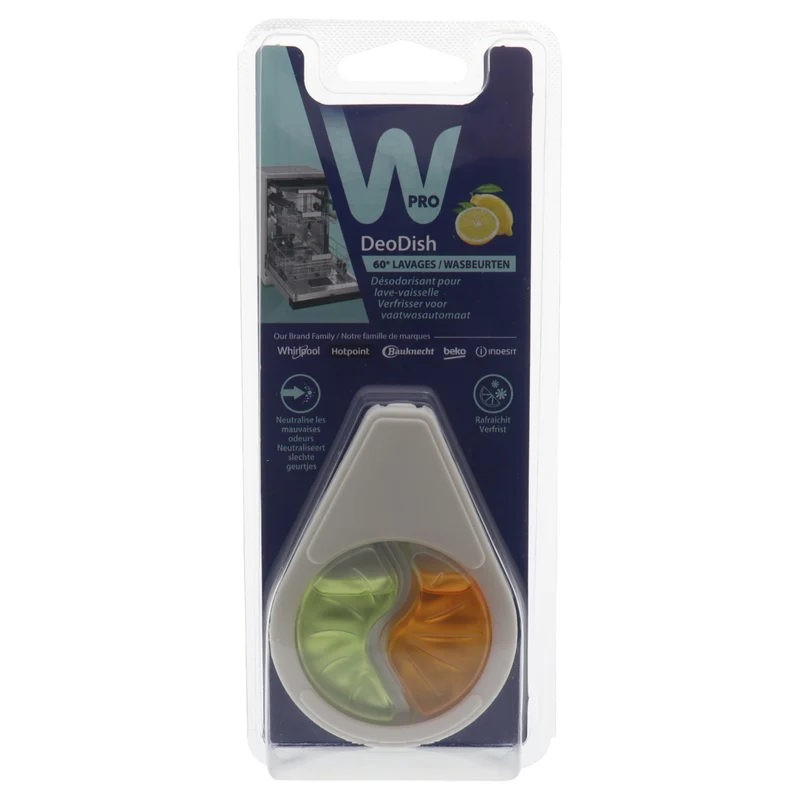 Deodorante WPro DeoDish universale per lavastoviglie Whirlpool Electrolux Bosch