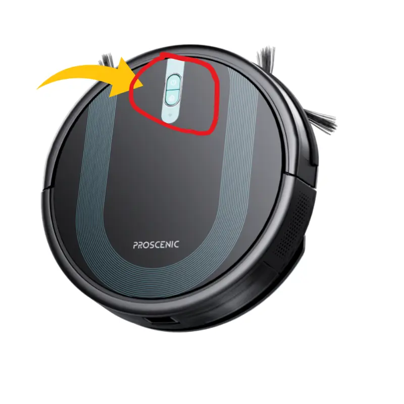 Proscenic 850T - Poubelle et réservoir d'eau 2 en 1