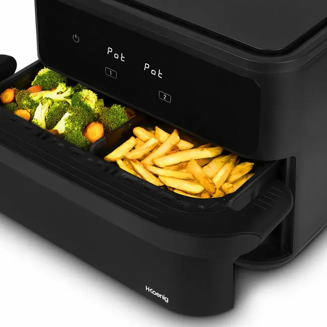HKoenig Friteuse sans huile mégazone 10L