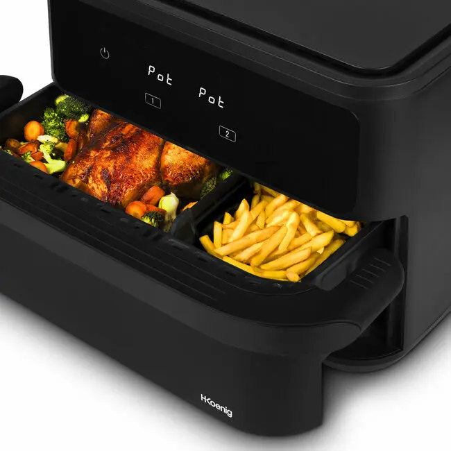 HKoenig Friteuse sans huile mégazone 10L