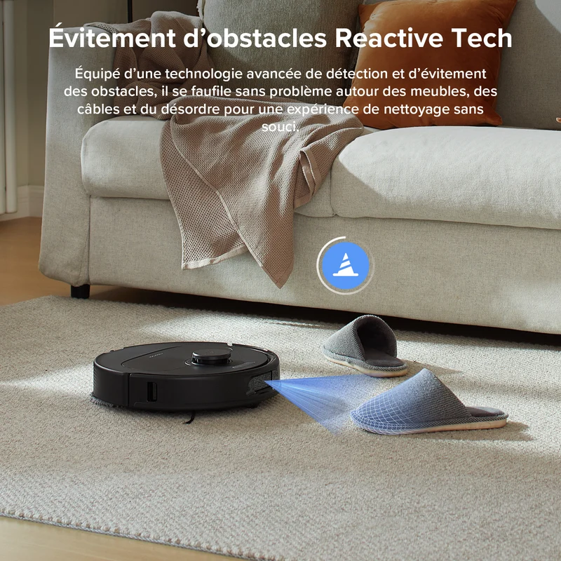Roborock QV 35A ( Qrevo S amélioré ) robot aspirateur laveur avec station d’accueil multifonctionnelle