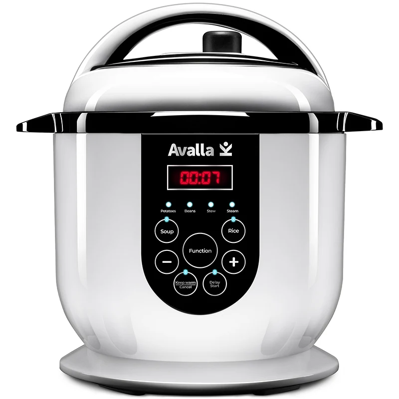 Avalla K-45 all-in-one 2.5L pressure cooker, steamer & food warmer