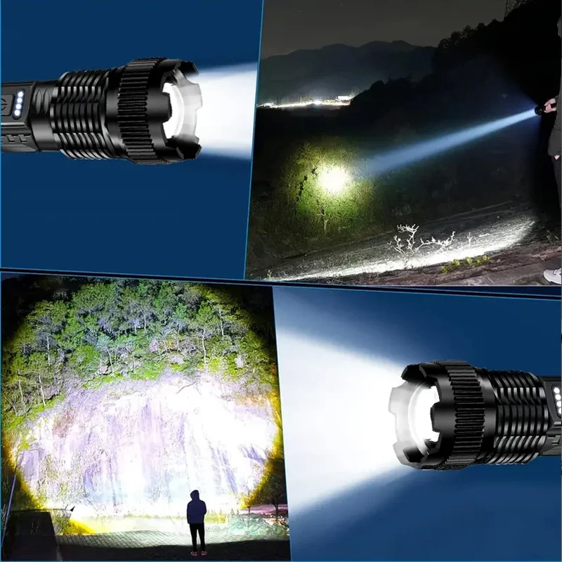 Lampe Torche LED Haute Puissance Rechargeable