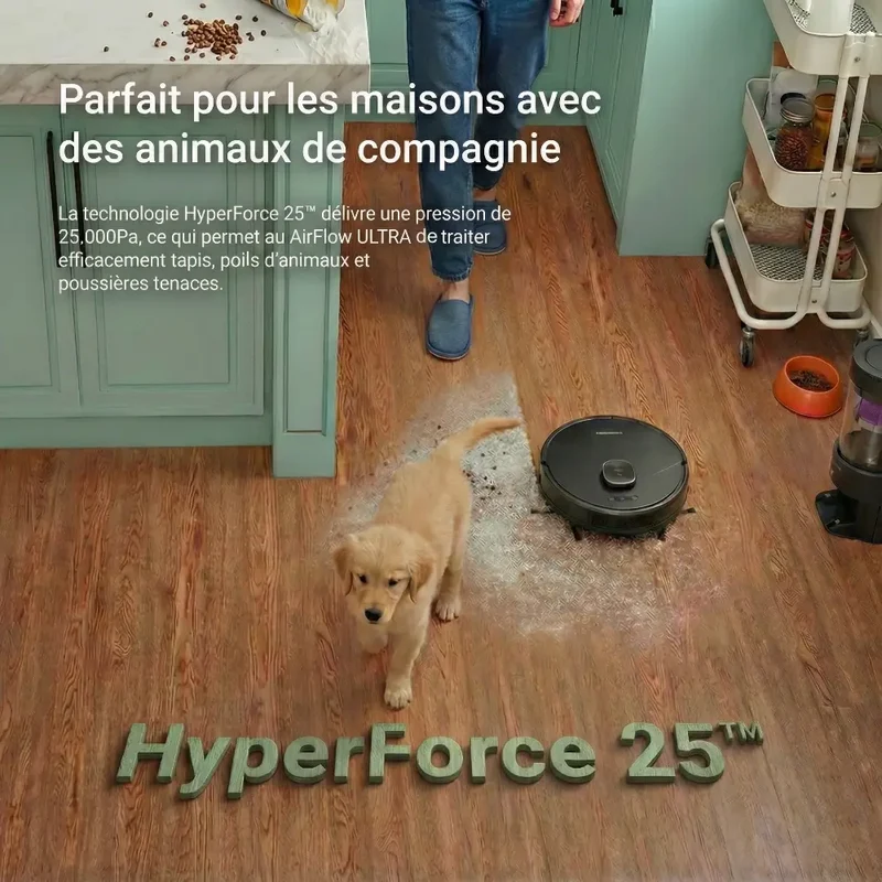 Eziclean Aspirateur robot Airflow Ultra